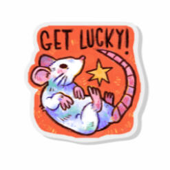 pin rata suerte 25mm (5€ u.)