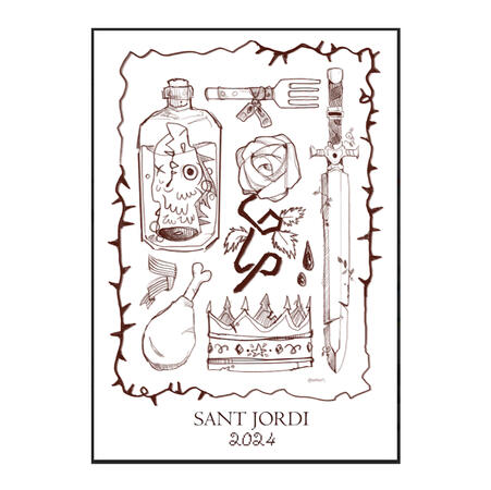 póster St jordi #1 a4 (2,50€ u.)